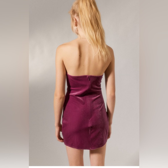 Velvet tube dress - Picture 3 of 3